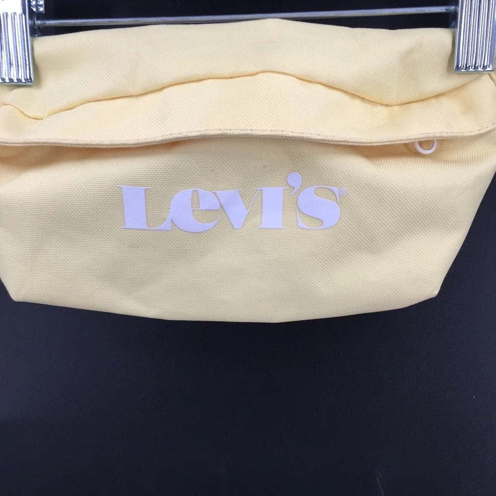 Levi's butter Yellow Fanny Pack hip bag pastel retro‎ lightweight